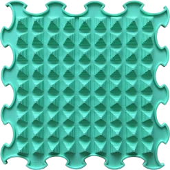 Ortoto Sensory Massage Puzzle Matte Kleine Pyramiden Meerestürkis