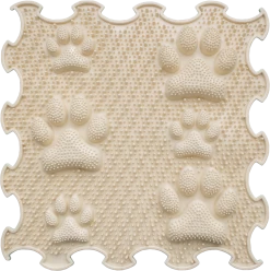 Ortoto Sensory Massage Puzzle Matte Lucky Paws Wüstensand