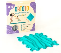 Ortoto Sensory Massage Puzzle Matte Sandy Waves Sea Turquoise -Kinder Welt Verkauf ortoto sensory massage puzzle matte sandy waves sea turquoise 2