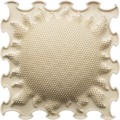 Ortoto Sensory Massage Puzzle Matte Shining Sun (Halbkugel) Milchig Weiß