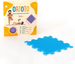 Ortoto Sensory Massage Puzzle Matte Spikes Azurblau 6 Ortoto Sensory Massage Puzzle Matte Spikes Azurblau -Kinder Welt Verkauf ortoto sensory massage puzzle matte spikes azurblau 2