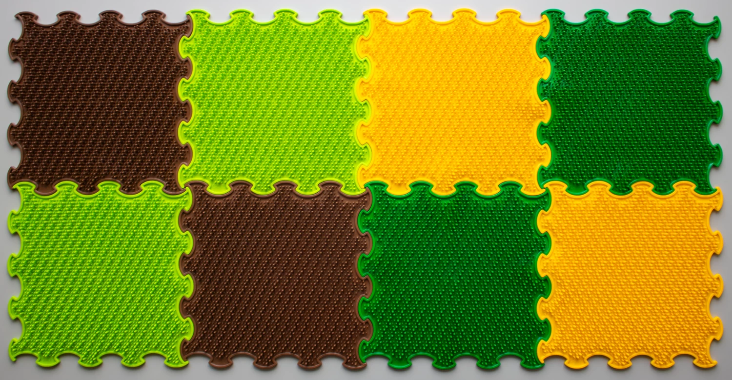 Ortoto Sensory Massage Puzzle Matten Gras Schachtel 8 Stück 3 Ortoto Sensory Massage Puzzle Matten Gras Schachtel 8 Stück