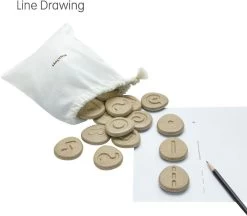 Plan Toys Sensorische Holzbausteine - 24 Stück -Kinder Welt Verkauf plan toys houten sensorische stenen 24 delig 4