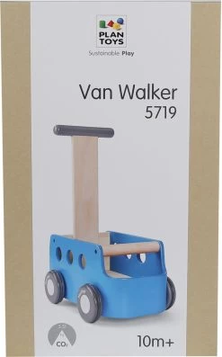 Plan Toys Lauflernwagen Bus - Blau -Kinder Welt Verkauf plan toys lauflernwagen bus blau 2