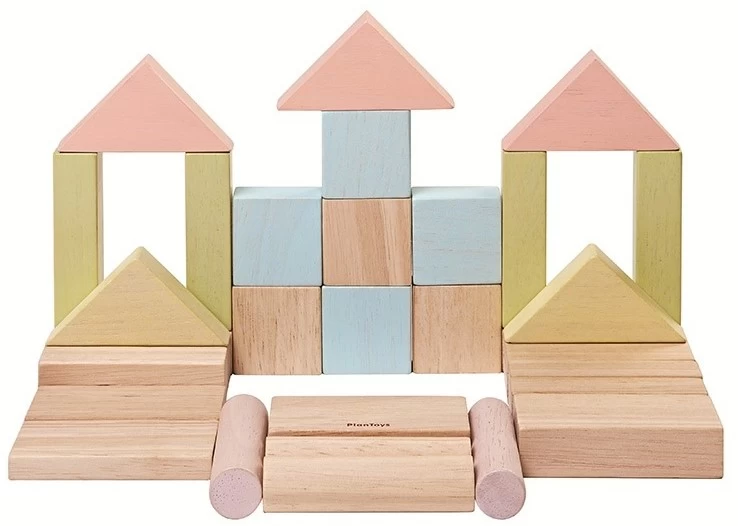 Plan Toys PlanToys Holzspielzeug 40 Einheiten Blöcke 3 Plan Toys PlanToys Holzspielzeug 40 Einheiten Blöcke