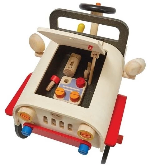 Plan Toys PlanToys Holzspielzeug Automechaniker 4 Plan Toys PlanToys Holzspielzeug Automechaniker – Bild 2