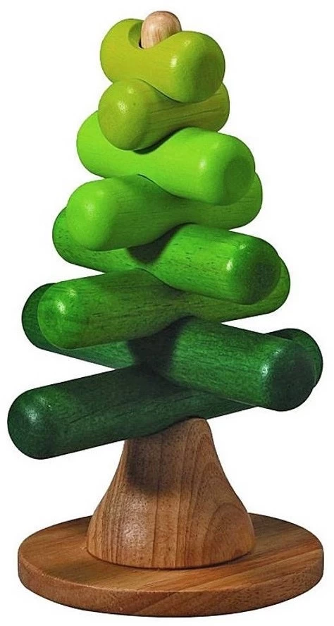 Plan Toys PlanToys Holzspielzeug Baum Stapeln 3 Plan Toys PlanToys Holzspielzeug Baum Stapeln