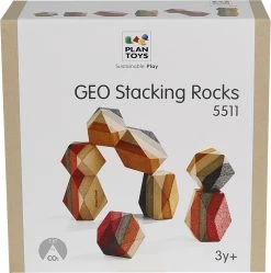 Plan Toys PlanToys Holzspielzeug Geo Stacking Felsen -Kinder Welt Verkauf plantoys holzspielzeug geo stacking felsen 3