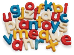 Plan Toys PlanToys Holzspielzeug Kleinbuchstaben Alphabet
