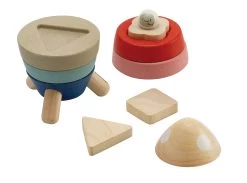 Plan Toys PlanToys Holzspielzeug Raketen-Orchard Stapeln -Kinder Welt Verkauf plantoys holzspielzeug raketen orchard stapeln 3