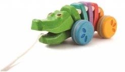 Plan Toys PlanToys Holzspielzeug Regenbogen-Alligator -Kinder Welt Verkauf plantoys holzspielzeug regenbogen alligator 2