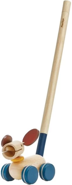 Plan Toys PlanToys Holzspielzeug Schieben & Ziehen-Welpe 12 Plan Toys PlanToys Holzspielzeug Schieben & Ziehen-Welpe -Kinder Welt Verkauf plantoys holzspielzeug schieben ziehen welpe 3