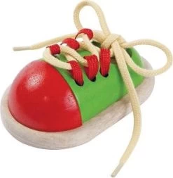 Plan Toys PlanToys Holzspielzeug Schnürsenkel-Schuh