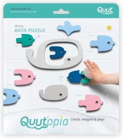 Quut Quutopia Bath Puzzle Whale
