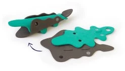 Quutopia 3D Krokodil Badepuzzle - 8 Teile -Kinder Welt Verkauf quutopia 3d badpuzzel krokodil 8 delig 1