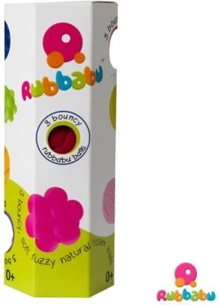 Rubbabu 20190 Kugeln (klein, 3 Stück) -Kinder Welt Verkauf rubbabu 20190 kugeln klein 3 stueck 2