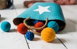 Rubbabu - Set 3 Mini Ballen -Kinder Welt Verkauf rubbabu set 3 mini ballen 3