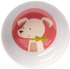 Sigikid 24996 Melaminschüssel Hund, The Little Ones