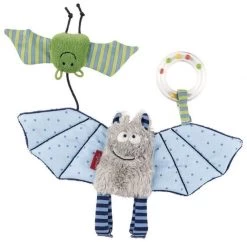 Sigikid Anhänger Fledermaus Blau, Urban Baby Edition