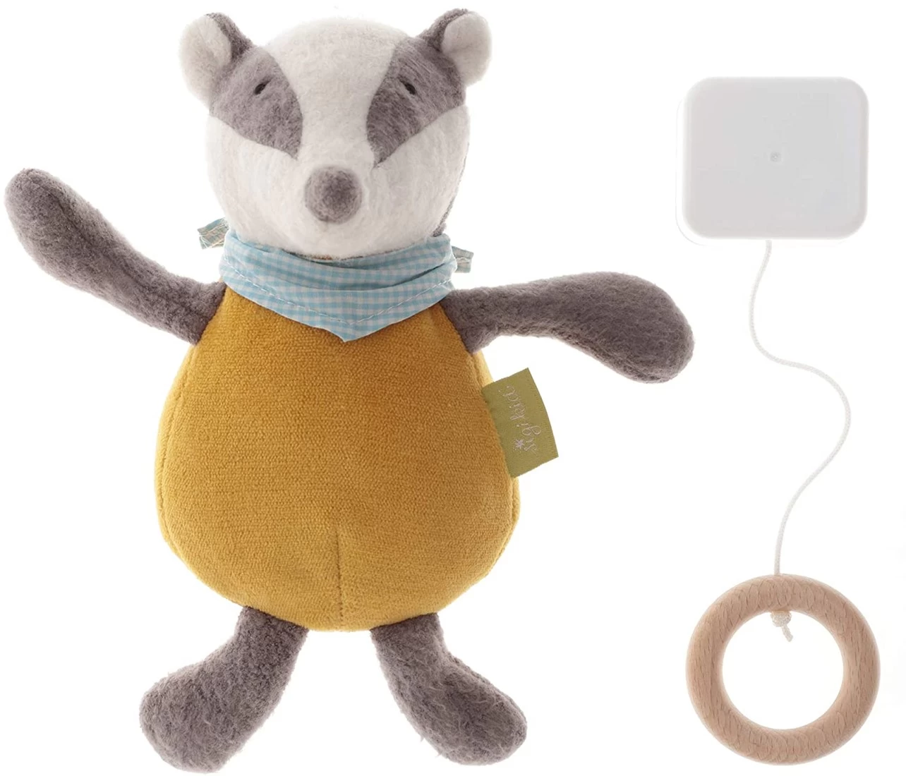 Sigikid Organic Spieluhr Dachs Kasimir 5 Sigikid Organic Spieluhr Dachs Kasimir – Bild 3