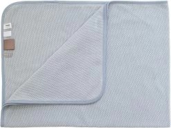 Snoozebaby Decke Kinderbett T.O.G. 1.0 Fresh Blue - 75X100cm