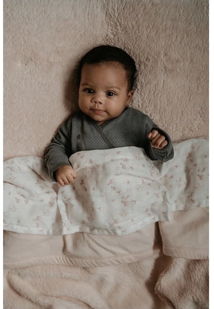 Snoozebaby Decke Kinderbett T.O.G. 2.0 Peach Blush - 75X100cm 4 Snoozebaby Decke Kinderbett T.O.G. 2.0 Peach Blush - 75X100cm – Bild 2