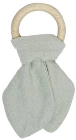 Snoozebaby Holzring Knuddeln Mystic Mint