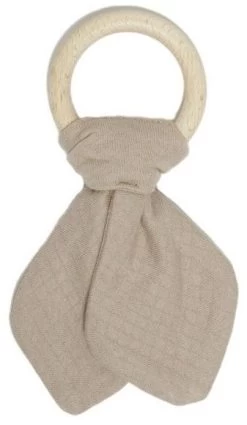 Snoozebaby Holzring Kuscheln Wüste Sand