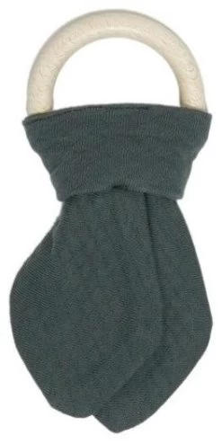 Snoozebaby Holzring Zum Kuscheln Dunkelgrün