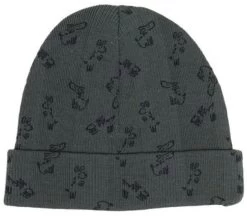 Snoozebaby Mütze Dunkelgrüner Druck