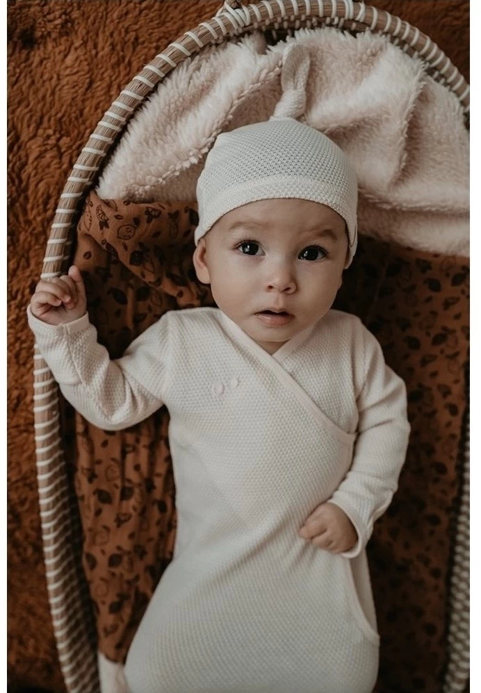 Snoozebaby Neugeborenen-Kokon Inkl. Mütze Peach Blush - 0-3 Monate 5 Snoozebaby Neugeborenen-Kokon Inkl. Mütze Peach Blush - 0-3 Monate – Bild 3