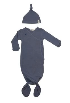 Snoozebaby Neugeborenenkokon Inkl. Mütze Blue Nights - 0-3 Monate