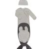 Snoozebaby Neugeborenenkokon Inkl. Mütze Grau Melange Pinguin - 0-3 Monate -Kinder Welt Verkauf snoozebaby neugeborenenkokon inkl muetze grau melange pinguin 0 3 monate