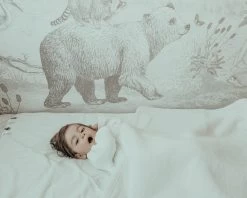 Snoozebaby Decke Kinderbett T.O.G. 2.0 Stone Beige - 75X100cm -Kinder Welt Verkauf snoozebaby organic blanket crib tog 20 stone beige 75x100cm 1