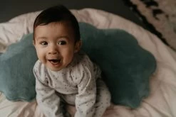 Snoozebaby Fütterungskissen Smokey Green - 75 X 20 X 15 Cm 9 Snoozebaby Fütterungskissen Smokey Green - 75 X 20 X 15 Cm -Kinder Welt Verkauf snoozebaby organic feeding pillow smokey green with detachable cover