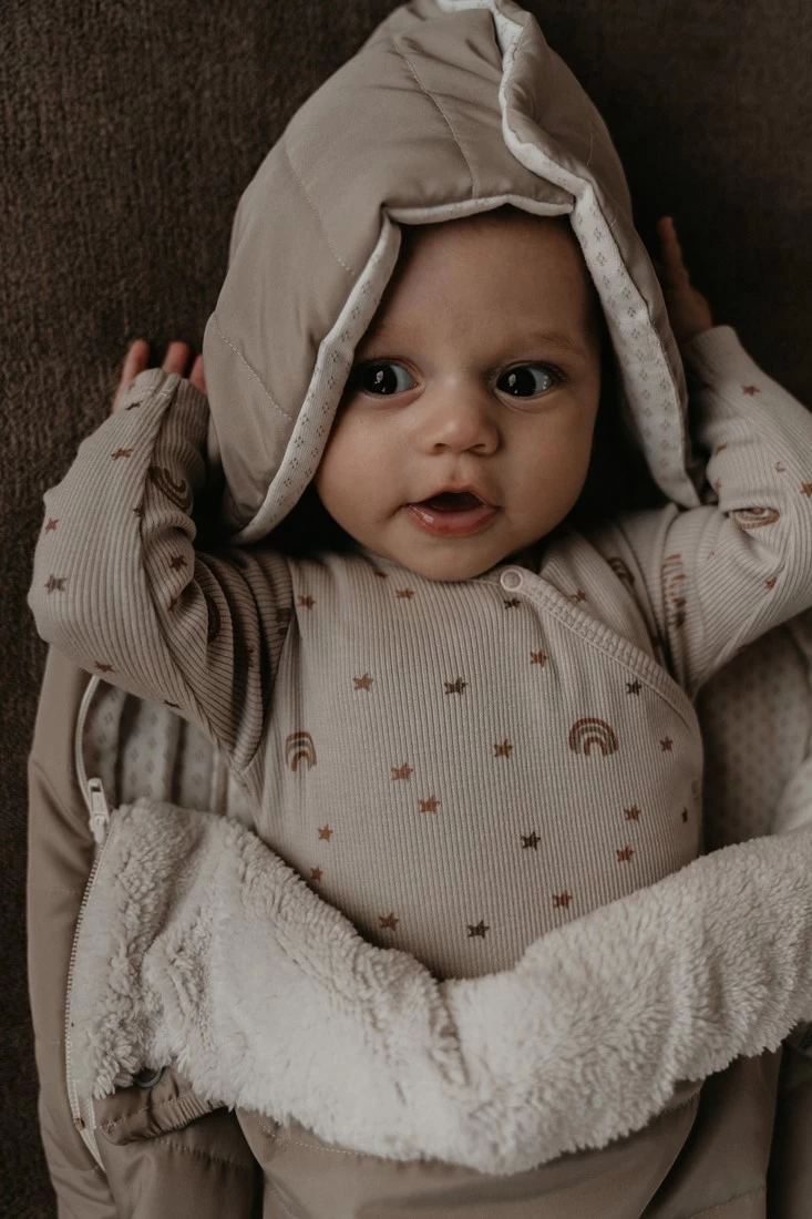 Snoozebaby Bodysuit Bio-Baumwolle Milky Rust Regenbogen - Größe 50-56 6 Snoozebaby Bodysuit Bio-Baumwolle Milky Rust Regenbogen - Größe 50-56 – Bild 4