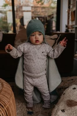 Snoozebaby Bio-Wickeltuch Trendy Wrapping - Smokey Green -Kinder Welt Verkauf snoozebaby organic wrap blanket trendy wrapping 90x110cm smokey green 2