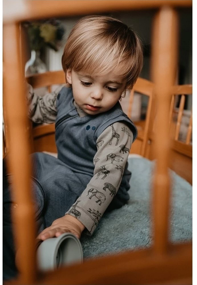 Snoozebaby Schlafanzug ärmellos TOG 1.0 Blue Nights - 3-9 Monate 5 Snoozebaby Schlafanzug ärmellos TOG 1.0 Blue Nights - 3-9 Monate – Bild 3