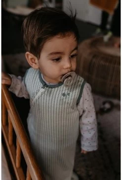 Snoozebaby Schlafanzug ärmellos TOG 1.0 Smokey Green - 9-24 Monate