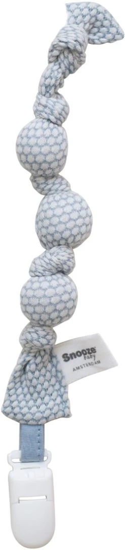 Snoozebaby Schnuller Schnur Fresh Blue