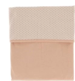 Snoozebaby Summer Cot Blanket Soft Mauve