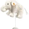 Steiff Little Elephant Music Box, White