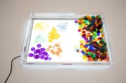 TickiT 72046 Abdeckplatte Für Lichttafel, DIN A3, Kunststoff, Transparent -Kinder Welt Verkauf tickit 72046 abdeckplatte fuer lichttafel din a3 kunststoff transparent 3