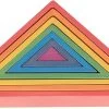 TickiT RAINBOW ARCHITECT TRIANGLES -Kinder Welt Verkauf tickit rainbow architect triangles
