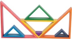 TickiT RAINBOW ARCHITECT TRIANGLES -Kinder Welt Verkauf tickit rainbow architect triangles 2