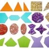 TickiT RAINBOW GLITTER SHAPES -Kinder Welt Verkauf tickit rainbow glitter shapes