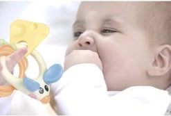 Tolo 80042 - Baby Mouse Rattle - Niedliche Mausrassel, 13 X 7 X 7 Cm