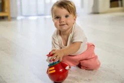 Tolo Stehaufmännchen Clown, Roly Poly, Beweglich, Ab 6 Monaten, Ca. 15 X 16 X 11 Cm -Kinder Welt Verkauf tolo classic tuimelaar roly poly clown met geluid