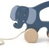 Trixie Holz Nachziehtier - Mrs. Elephant -Kinder Welt Verkauf trixie holz nachziehtier mrs elephant