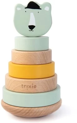 Trixie Holz Stapelturm - Mr. Polar Bear